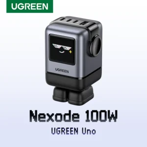 UGREEN Uno Charger Robot Design QC4.0 3.0 PPS para iPhone 16 15 14 Pro Macbook Laptops Tablet PD3.0 Carga rapida